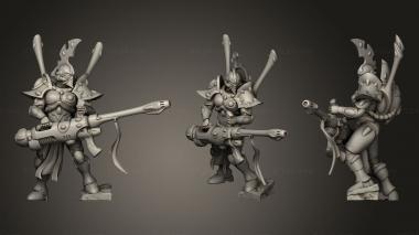 Military figurines Dragon1 3d model